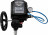 Кран шаровой BV3232P(4pc)-SP-3WL-T-ISO-H Ду40 Ру63 стандартнопроходной, внутренняя резьба, нерж. сталь SS316 SS316, L-типа, с пн.приводом PA-DA-065, ручным дублером MON1-250-T26-ISO и электропневматич. позиционером YT-1000RSN с обратной связью в Перми