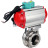 Затвор дисковый поворотный кламповый WBV3131E-2W-C-H Ду80 Ру10 корпус - пищевая нержавеющая сталь 304, уплотнение - EPDM, с пневмоприводом PA-DA-052, пневмораспределителем 4M310-08 AC220V и магнитным переключателем ALS200D в Перми