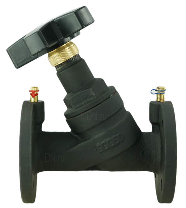 Клапан балансировочный VB1431V-F Ду50 Ру16 чугунный, фланцевый, с ниппелями в Перми
