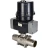 Кран шаровой BV3232P(3pc)-FP-W-ISO-H LONG Ду15 Ру63 полнопроходной, под приварку, корпус - нержавеющая сталь SS316, уплотнение - PTFE, с электроприводом четвертьоборотным QTSA-N-003EM-O0-220VAC с пружинным возвратом в Перми