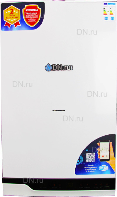 Котел газовый двухконтурный GB24CD-W настенный, белого цвета,  мощность 24кВт, с функцией Wi-Fi в Перми
