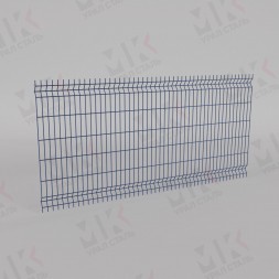 3Д забор синий (RAL 5005) 2500х3000х6 Medium
