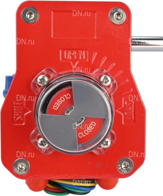Затвор дисковый поворотный WBV3432N-2W-Fb-H Ду150 Ру16 межфланцевый, корпус - углеродистая сталь WCB, диск - нержавеющая сталь 316L, уплотнение - NBR, с редуктором HGBF RQN2-320Z с индикатором положения и датчиком обратной связи в Перми