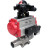 Кран шаровой BV3131P(3pc)-FP-W-ISO-H LONG Ду10 Ру63 полнопроходной, корпус - нержавеющая сталь 304, уплотнение - PTFE, под приварку, с пневмоприводом PA-SA-052, пневмораспределителем 4M310-08 DC24V и БКВ APL-210N в Перми