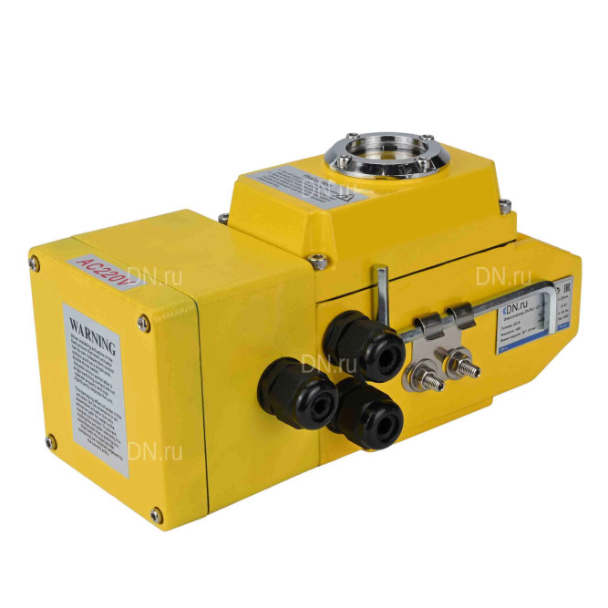 Электропривод четвертьоборотный QT-N-005EM-B1-220VAC-У1 c датчиком обратной связи и входным управляющим сигналом 0-10 В DAR gander в Перми
