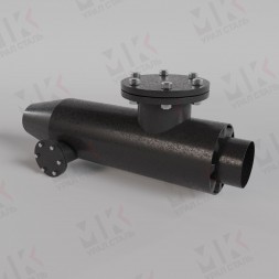 Грязевик Ду150 Ру16 ТС-569.00 под приварку горизонтальный для трубопровода
