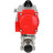 Кран шаровой BV3131P(3pc)-FP-W-ISO-H LONG Ду150 Ру16 полнопроходной, корпус - нержавеющая сталь 304, уплотнение - PTFE, под приварку, с пневмоприводом PA-DA-140 в Перми