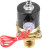 Клапан электромагнитный VS100-VT-NC-220VAC 1/2″ Ду15 Ру10, соленоидный двухходовой, корпус - латунь, уплотнение - Viton, резьбовой, нормально-закрытый, прямого действия, катушка - 220В в Перми