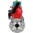 Кран шаровой BV3232P(3pc)-FP-F-ISO-H Ду50 Ру40 полнопроходной, фланцевый, корпус - нержавеющая сталь 316, уплотнение - PTFE, с пневмоприводом PA-DA-083, пневмораспределителем 4M310-08 AC220V и магнитным переключателем ALS200D в Перми