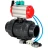 Кран шаровой BV4242E-FP-GRM-ISO Дн40 Ру10 полнопроходной, корпус - НПВХ, шар - НПВХ, уплотнение - EPDM, с пневмоприводом PA-DA-052, пневмораспределителем 4V320-10 AC220V и магнитным переключателем ALS200D в Перми