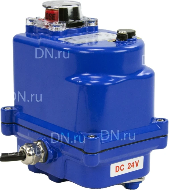 Электропривод четвертьоборотный QT-N-003EM-O1-24VDC-У1 blue 24В в Перми