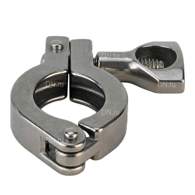 Хомут CS-1 Ду40 для соединений CLAMP, корпус - нержавеющая сталь 304 в Перми