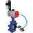 Затвор дисковый поворотный WBV1616N-2W-Fb-H Ду100 Ру16 LUG корпус - чугун QT450, диск - чугун QT450, уплотнение - NBR, с пневмоприводом PA-SA-130, пневмораспределителем 4V320-08 AC220V и БПВ AFC2000 в Перми