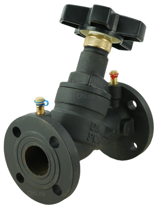 Клапан балансировочный VB1431V-F Ду32 Ру16 чугунный, фланцевый, с ниппелями в Перми