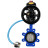 Затвор дисковый поворотный WBV1631E-2W-Fb-H Ду125 Ру16 LUG корпус - чугун QT450, диск - нержавеющая сталь 304, уплотнение - EPDM, с пневмоприводом PA-DA-105-1, пневмораспределителем 4V320-08 AC220V и БКВ APL-410N EX в Перми