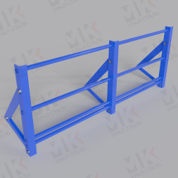 Кровельное ограждение H=600 мм L=1860 мм RAL 5005