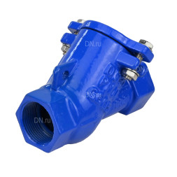 Клапан обратный VCB1433N-T 2″ 1/2 Ду65 Ру16 муфтовый, шаровой, корпус - чугун, шар - сталь+NBR, уплотнение - NBR
