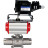 Кран шаровой BV3131P(3pc)-FP-W-ISO-H LONG Ду25 Ру63 полнопроходной, корпус - нержавеющая сталь 304, уплотнение - PTFE, под приварку, с пневмоприводом PA-SA-105 и пневмопозиционером YT-1000RSN с обратной связью в Перми