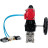 Кран шаровой BV3232P(3pc)-FP-W-ISO-H Ду10 Ру63, полнопроходной, трехсоставной, нержавеющая сталь 316, уплотнение - PTFE, под приварку, с пневмоприводом PA-DA-052, пневмораспределителем 4V320-10 AC220V, ручным дублером MON1-250-T26-ISO в Перми