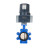 Затвор дисковый поворотный WBV1616N-2W-Fb-H Ду100 Ру16 LUG межфланцевый, корпус - чугун QT450, диск - чугун QT450, уплотнение - NBR, с электроприводом четвертьоборотным QTSA-N-014EM-O0-220VAC с пружинным возвратом в Перми