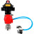 Кран шаровой BV3232P(2pc)-FP-T-ISO-H Ду100 Ру40, полнопроходной внутреннняя резьба, нержавеющая сталь SS316, уплотнение - PTFE, с пневмоприводом PA-SA-160 с возвратными пружинами, с пневмораспределителем 4V320-10 AC220V, с БКВ APL-410N EX в Перми