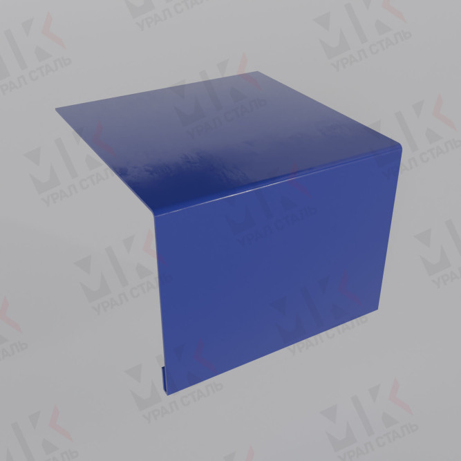 Планка откоса сложная 3D 245х75х3000 мм 0,45 мм Полиэстер RAL 5002 в Перми