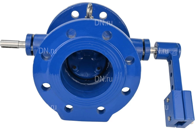 Клапан обратный VCD1414E-F Ду250 Ру10/16 с наклонным диском и противовесом, фланцевый, поворотный, корпус - чугун, диск - чугун, уплотнение - EPDM в Перми